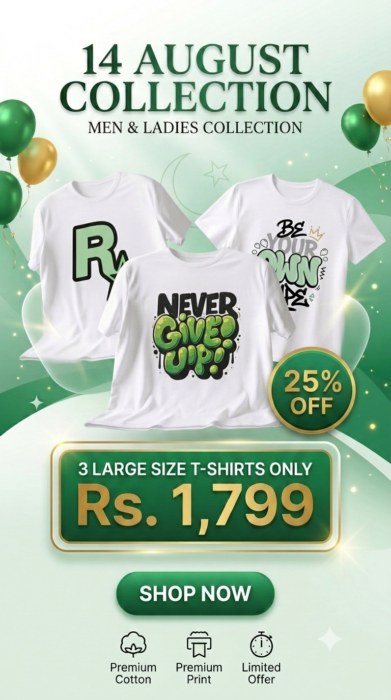 🇵🇰 Never Give Up – 14 August Edition