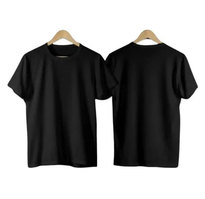 Premium Plain Brown Cotton T-Shirt for Men | Soft & Breathable Casual Tee